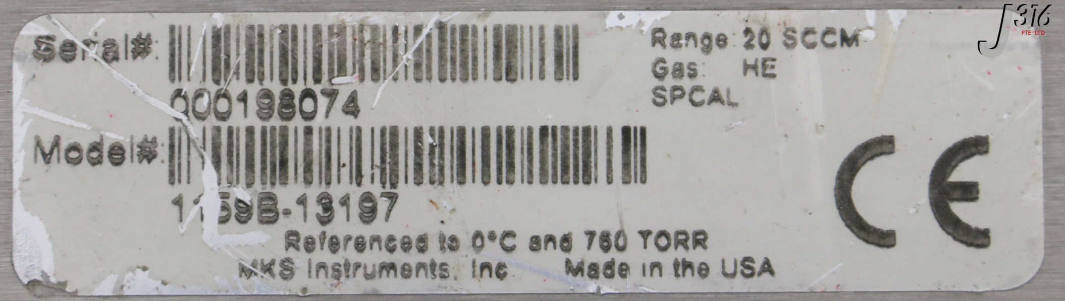 リクエスト 6850 MKS MFC 1159B-13197 | eBay